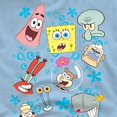 thumbnail image 3 of SpongeBob SquarePants Mens Character Faces T-Shirt, 3 of 5