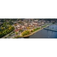 thumbnail image 2 of Aerial view of the suburb of Stillwater, Minnesota 1000pc Panoramic Puzzle, 2 of 2