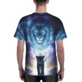 thumbnail image 6 of The Lion King Men's T Shirt 3D Graphic Hip Hop Unisex Tees Tops Casual Stylish Crew Neck Short Sleeve, 6 of 8