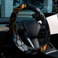 thumbnail image 6 of Pangolin Printed 14.5 Inch PVC Leather Car Wheel Covers Steering Wheel Cover Auto Accessories, 6 of 6