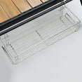 thumbnail image 2 of Mosiee Camping Table Drain Basket Folding Tableside Hanger Storage Rack For Igt Table Desktop Side Expansion Rack, 2 of 9