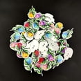 thumbnail image 4 of EGNMCR 50Pcs Lot Wooden Buttons Sewing 2-holes Scrapbooking Button Crafts Flower Shape a Buttons, 4 of 6