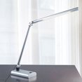 thumbnail image 1 of Lavish Home Contemporary LED Desk Lamp, Silver (26"), 1 of 4