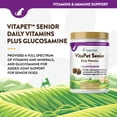 thumbnail image 3 of Suplementos para perros NaturVet VitaPet Senior con glucosamina 120 unidades, 3 of 9