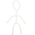 thumbnail image 1 of Esqueleto de marionetas, juguete móvil, esqueleto de muñeca, pieza de esqueleto, accesorio para hacer muñecas, 1 of 7