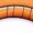 Orange, variant on Bovemsi Womens Shirt Sleeve Tops Soft Multi‑Holiday 3/4‑Sleeve Printed Graphic Pieces Fashion Outfits Clothes Breathable L