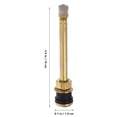 thumbnail image 2 of WASHWEPE Brass Valve Stem Multi 1Pack 3.9X0.7X0.7In, 2 of 8