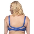 thumbnail image 3 of Paramour by Felina | Amaranth Plush T-Shirt Bra w/ Sheer Details (44DD), 3 of 3