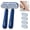 Blue, variant on Dual Sided Foot Callus Remover, Heelsmith Foot Scraper for Dead Skin and Hard Skin, Stainless Steel Pedicure Tool for Wet Use (Blue, 1PC)