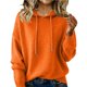 thumbnail image 1 of Suéteres de mezcla de Cachemira for mujer, sudaderas con capucha de lana suave con cuello redondo, jersey de punto acogedor con cordón for Otoño e Invierno 2026, 1 of 3