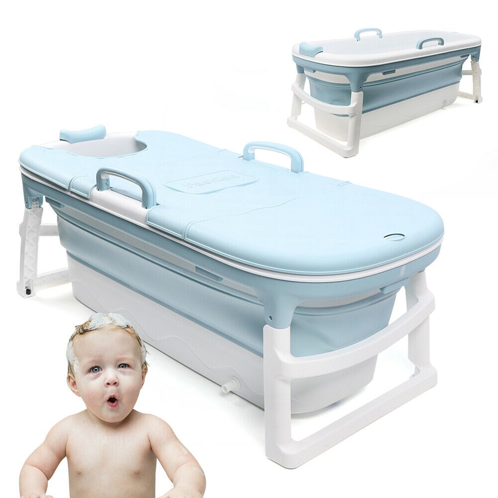 Foldable Portable Bathtub for Adults, Luxury Extra Large Massage