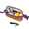 thumbnail image 2 of Halloween Witches on Brooms Pattern Cute Fanny Packs for Women,Travel Waterproof Crossbody Fanny Bags Waist Purse for Women Anti Theft Adjustable Strap for Running Travel Cycling, 2 of 4