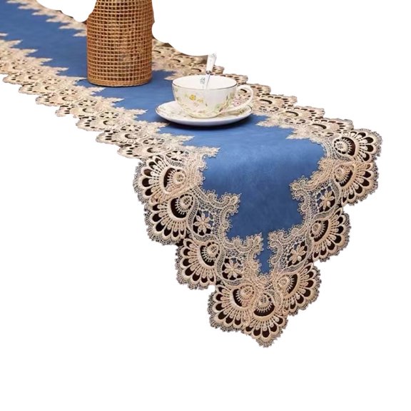 Arlajo Table Runners,Table Top Decor Table Runners,Waterproof and Oil-Resistant PU,16"x71",Style1