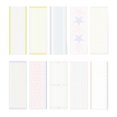 thumbnail image 1 of 100Sheets Decorative Note Paper 5x14cm Portable Writing Paper Notepads for Daily Journaling Scrapbooking Decoration Multicolor, 1 of 4