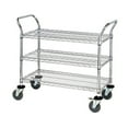 thumbnail image 2 of Box Partners WSC3618383 36 x 18 x 38 in. 3 Shelf Heavy-Duty Wire Cart, 2 of 3
