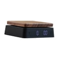 thumbnail image 2 of Báscula digital con temporizador, báscula portátil para café y cocina, báscula electrónica para espresso. Negro, 2 of 9