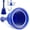 Blue - Small Drain Plunger, variant on Sink Plunger Kitchen - Sink Plunger Bathroom - Drain Bathtub or Shower - Small and Powerful Clog Remover - Commercial Style "Plumbers Plungers" with Large Bellows - Black - Small