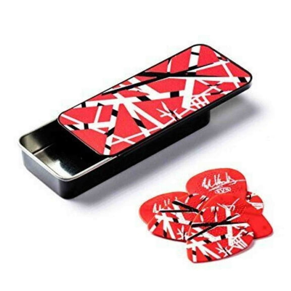 Dunlop EVH Guitar Picks Eddie Frankenstein Pick Tin Max-Grip EVHPT02