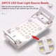 thumbnail image 2 of Almohada de uñas plegable UV LED Lámpara de uñas Esmalte de gel Secador de uñas con arte de uñas Cojín de mano Lámpara de terapia LED Reposabrazos de uñas para salón de uñas Uso en el hogar, 2 of 5