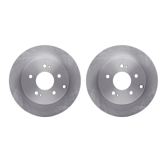 Dynamic Friction Company Rear Brake Rotors 6002-72040