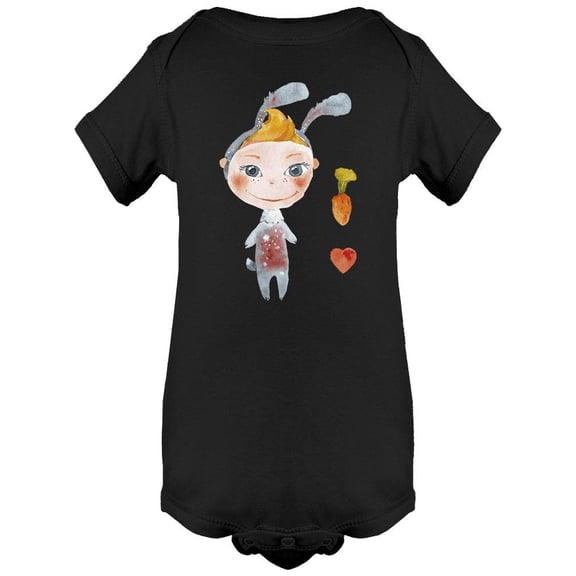 Bunny Outfit Girl Bodysuit Infant -Image by Shutterstock, 6 Months