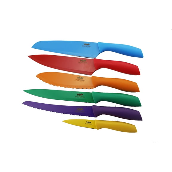Wolfgang Cutlery Ceramic Non Stick Coating Stainless Steel knives Set