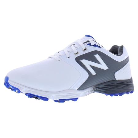 New Balance Mens Striker V2 Golf Shoe 8.5 X-Wide White/Grey
