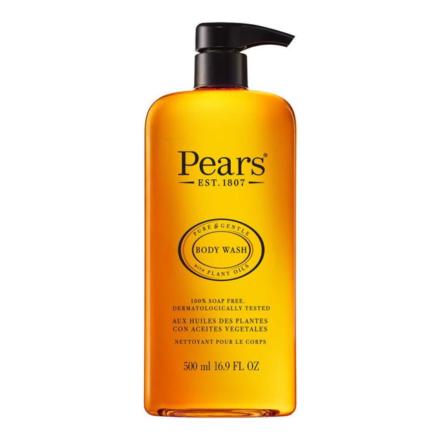 Pears Body Wash Pure & Gentle Original with Natural Oils 500mL