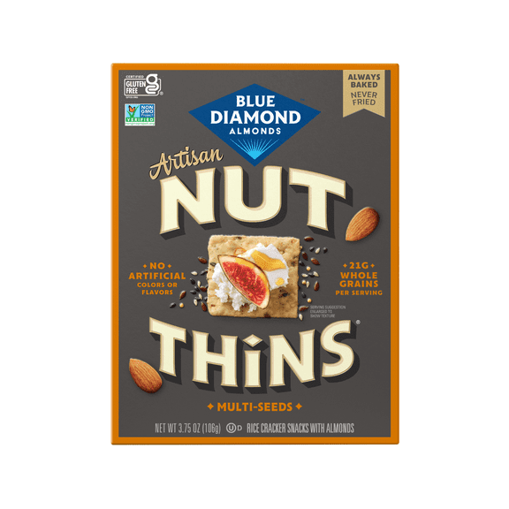 Blue Diamond Nut Thins Multi Seed 3.75oz