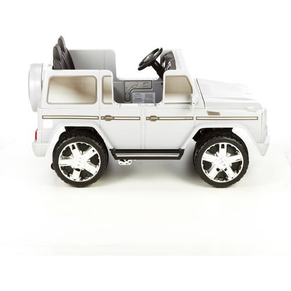 Kid Motorz Mercedes Benz G Class 12-Volt Battery-Powered Ride-On, Silver - image 5 of 7