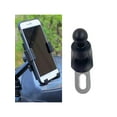 thumbnail image 5 of Quick Install 360 Rotating Motorbike Phone Holder Stand Accessory 17mm Extended Rearview Mirror Mounted Support for Bike, 5 of 9