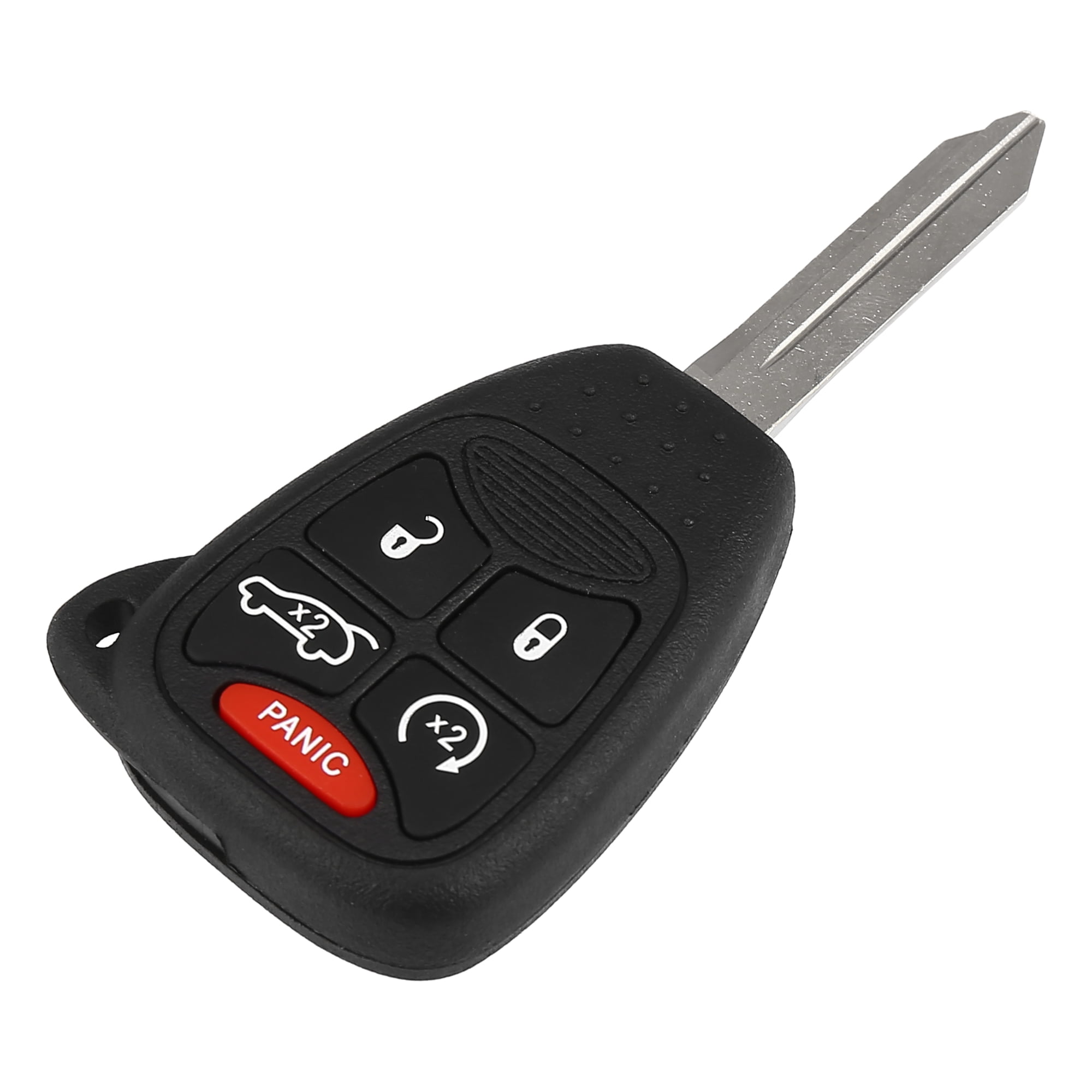 Replacement Keyless Entry Remote Car Key Fob OHT692714AA 315MHz for Dodge Avenger Charger 5 Button with Door Key