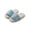 Blue, variant on Womens Sequined Cotton Slippers for Indoor Home Use, Candy Color Breathable Open Toe Summer Shoes with Anti-Slip Sole, Lightweight Soft Cushioned Footwear for Bedroom Comfort
