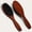 Dark Brown, variant on 100% Boar Bristle Wooden Hair Brush, Natural Wood Handle Cushion Detangling Comb, Scalp Massage Hair Styling Brush, 5 Colors for All Hair Types