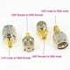thumbnail image 4 of 4x a SMA PL-259 Conector Coaxial Adaptador Coaxial Enchufe de Prueba Baoblaze Conectores RF de SMA a UHF, 4 of 8