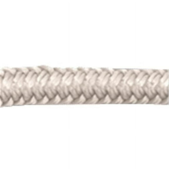 302112020WH-1 0.5 in. x 20 ft. Double Braided Nylon Dock Line - White