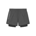 thumbnail image 2 of Xdegoge Running Shorts for Men 2-in-1 Workout Athletic Gym Shorts with Built-in Liner Zipper Pockets Lightweight Quick Dry Breathable Sportswear for Jogging Training Fitness, 2 of 7