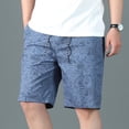 thumbnail image 4 of SGFCWSX Men Cargo Shorts Casual,Relaxed Summer Outdoor Lightweight Shorts with Pockets Blue 4XL, 4 of 5