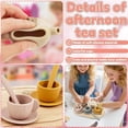 thumbnail image 4 of Tea Party Set – Pretend Play Kit, Role Play Toy, Motor Skills Development, Mini Tea Cups and Teapot with Safe Design | Pretend Play Party Set for Girls and Boys, 4 of 5