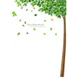 thumbnail image 2 of Decoración Árbol verde vinilo extraíble DIY habitación decoración del hogar pegatinas de pared calcomanía, 2 of 7
