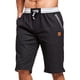 thumbnail image 3 of Pantalones cortos para hombre, pantalones cortos de vestir para hombre, pantalones cortos casuales de corte clásico con cordón, pantalones cortos de playa de verano con cintura elástica y, 3 of 5