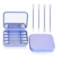 thumbnail image 1 of Reusable Cotton Swabs with Mirror, Washable Cotton Buds for Ear Cleaning, Skin-friendly Silicone Ear Sticks, for Eyelash Extension, Lip Brush, Make-up Cleaning, Wound Care Levamdar 2035616-1, 1 of 8