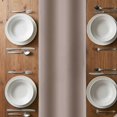 thumbnail image 4 of Brown Ombre Table Runner 72 Inches Long,Modern Abstract Art Farmhouse Gradient Cotton Linen Table Runners Dresser Scarves,Decorative Tabletop Scarf Furniture Cover for Home Dinner Party 13"x72", 4 of 8