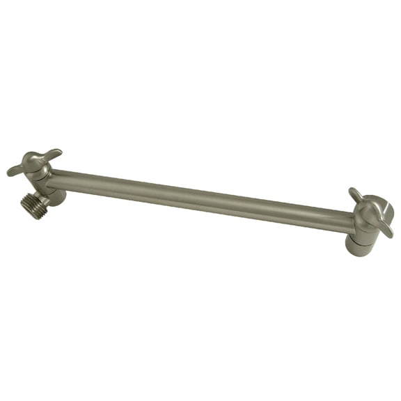 Kingston Brass K153A8 10-Inch Adjustable High-Low Shower Arm in Brushed Nickel