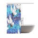 thumbnail image 2 of Cortina de ducha Impermeable ABPHQTO Aves Grullas Garzas 160x180 cm, 2 of 2