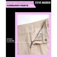 thumbnail image 3 of Steve Madden Girls Corduroy Pants Bell Bottom Soft Corduroy Vintage Flare Pants for Girls, 3 of 7