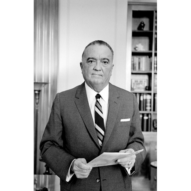 J Edgar Hoover First Director Of The Fbi Poster Print By Science
