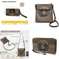 thumbnail image 5 of ZUXONGSY Dachshund Dog Paw Print Leather Women's Tote Bag Crossbody Bag and Wallet 2 Piece Set Trendy Purse Set for Work, Travel, & Outings Waterproof and Lightweight, 5 of 5