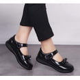 thumbnail image 6 of Girl's Mary Jane School Uniform Shoes Strap Dress Uniform Flats Black (Toddler/Little Girl), 6 of 6