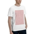thumbnail image 2 of Bingfone Pink Stripes Men'S Loose Fit Short-Sleeve Pocket T-Shirt, 2 of 7